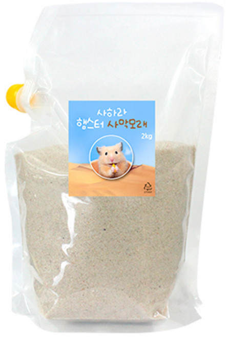 사하라 햄스터 사막모래, 2kg, 1개