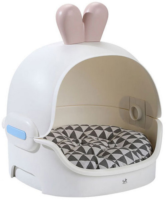 딩동펫 반려동물 애니멀 둥지 쿠션 하우스, 토끼, 1개