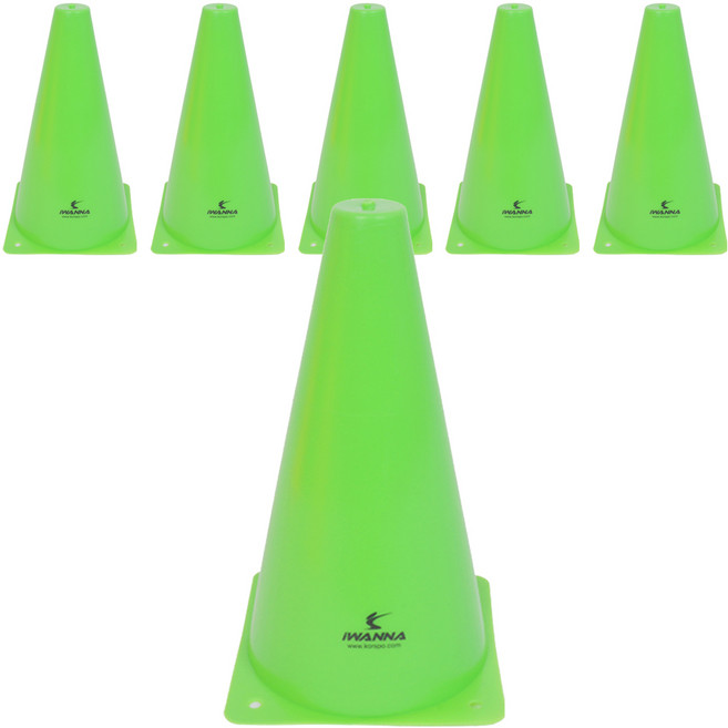 아이워너 훈련용 스포츠콘, 그린, 6개