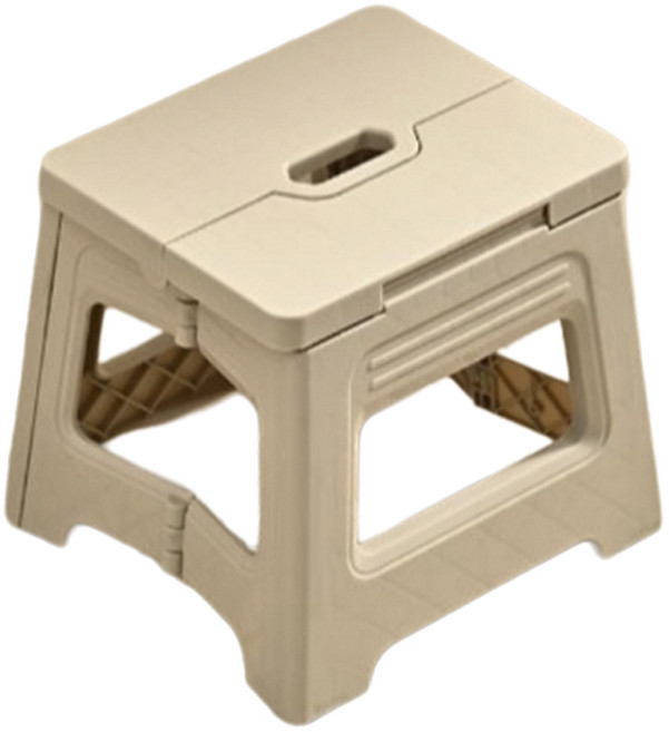 원이네 접이식 욕실용 의자, 아이보리