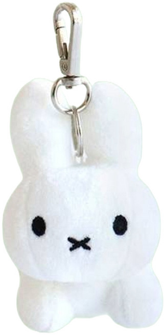 BRUNA FAMILY 토끼 가방고리인형, 10cm, 혼합색상, 1개