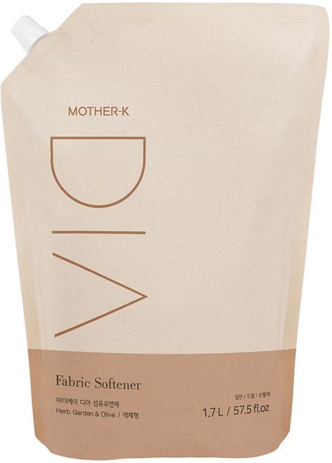 디아 유아 대용량 섬유유연제 리필, 1.7L, 1개