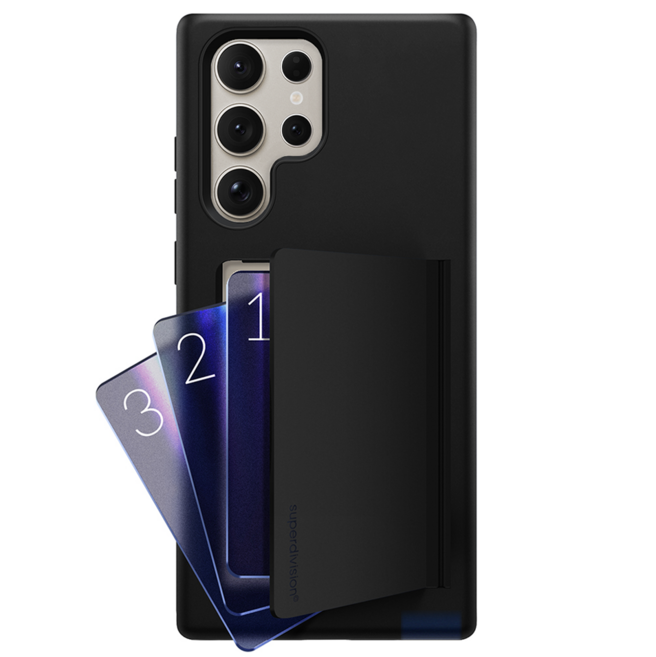 슈퍼디비전 밸런스 카드 범퍼 하드 휴대폰 케이스