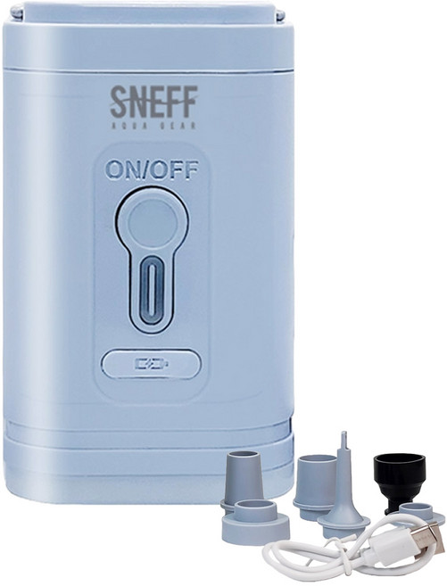 스네프 미니 C타입 휴대용 에어펌프 공기주입기, 1개