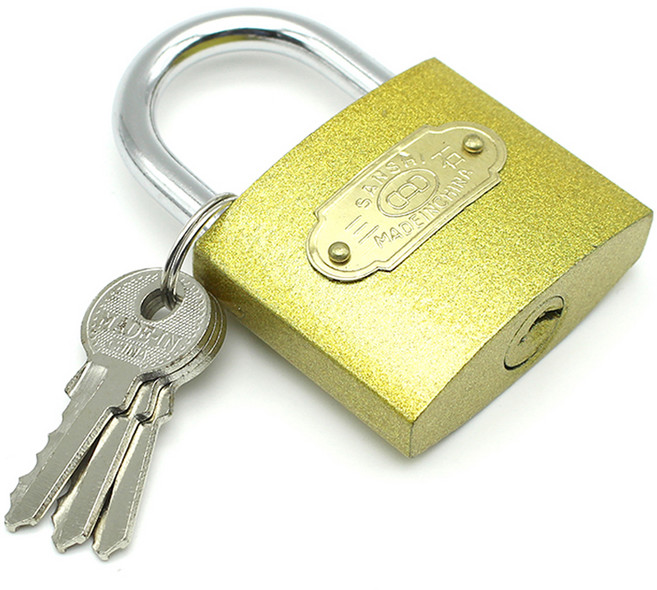 코텍스 일반 자물쇠 + 열쇠 3p, 1개