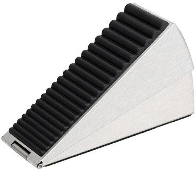 뽀르픽 스텐 무타공 문고정 조절식 도어스토퍼, 화이트, 1개