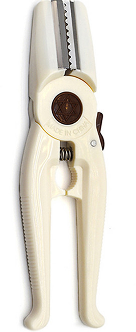 바른리빙 고급 밤가위, 아이보리, 1개