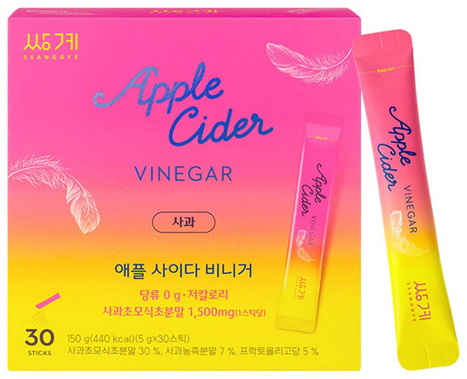 쌍계명차 애플 사이다 비니거 30p, 150g, 1개