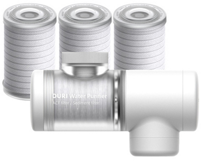 두리 울트라 필터 세면대 수전 + 필터 3p 고급형 세트, 1개