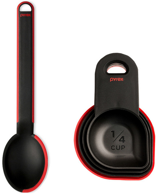 파이렉스 키친 계량컵 4종 + 스푼 세트, 1세트