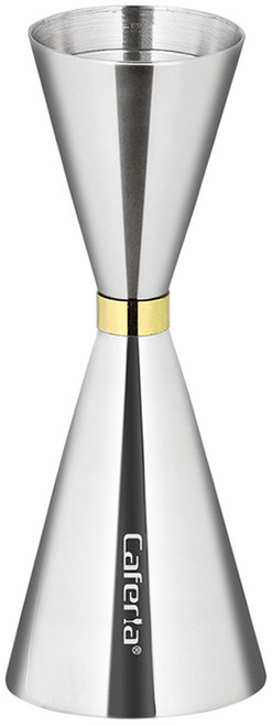 카페리아 골드링 칵테일 눈금 계량 지거 30ml / 45ml, 1개