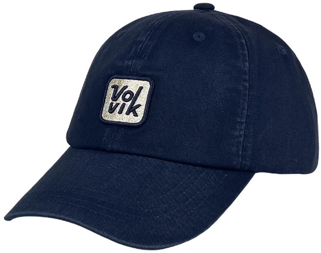 볼빅 남성 스퀘어로고 볼캡 골프모자, 네이비, 1개