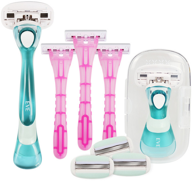 도루코 이브 여성용 바디면도기 4종 세트, 1개