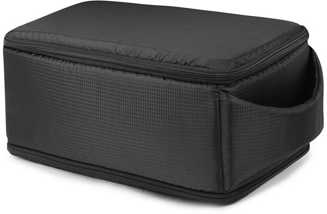 Ez2mk CB80 양면 개폐 방수 대형 카메라 속가방, 블랙, 1개