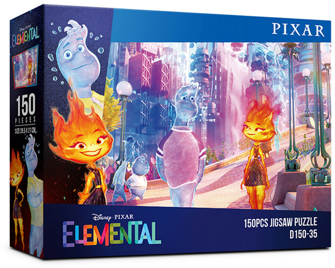 디즈니 엘리멘탈 직소퍼즐, 150피스, D150-35, 1개