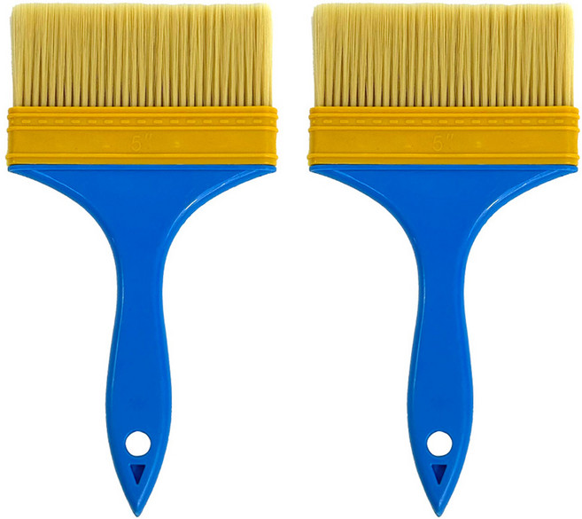 월드크린 고탄력 페인트 붓, 2개