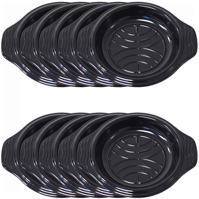 윌리브 멜라민 뚝배기 받침 무늬형, 10개