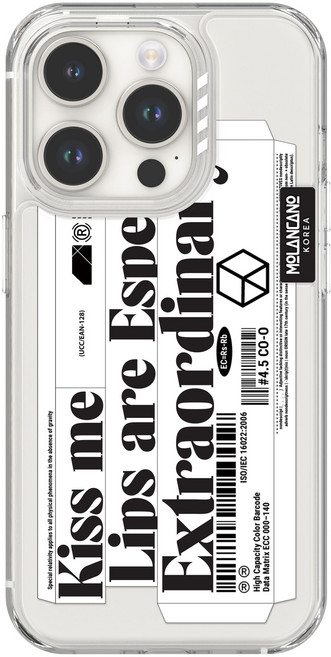 모란카노 크리스탈 컬러 맥세이프 디자인 휴대폰 케이스