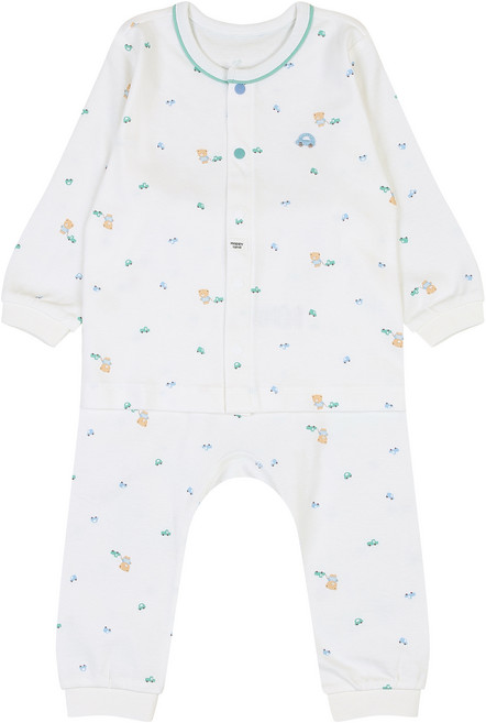 해피랜드 유아용 포코 60수 내의 상하의 세트