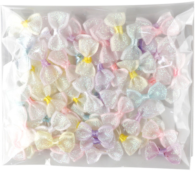 유니아트 대용량 홀로그램리본 70p 세트, 혼합색상, 1세트