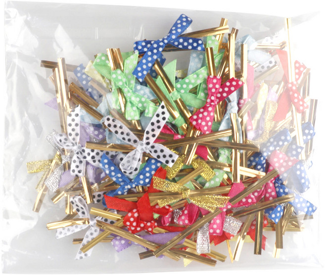 유니아트 대용량 빵끈리본 90p 세트, 혼합색상, 1세트