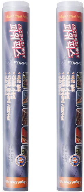 Vtech 에폭시 퍼티 파워픽스 스틸 전용 대용량, 2개