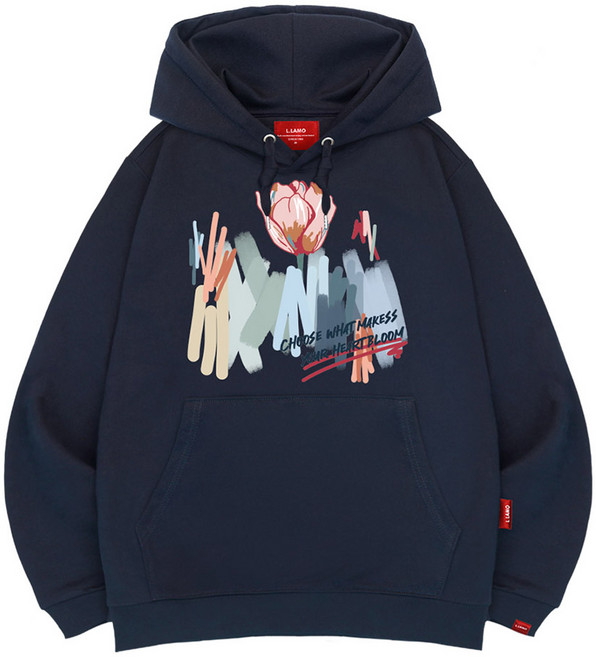 엘라모 3H 하트블룸 후드티