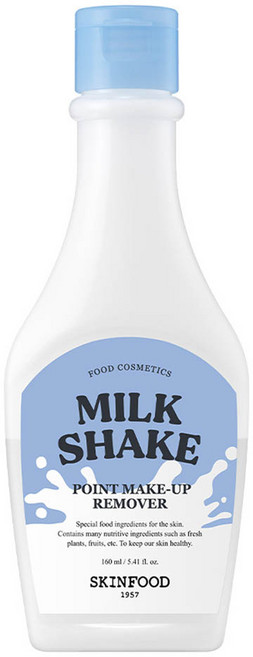 스킨푸드 밀크쉐이크 포인트 메이크업 리무버, 160ml, 1개