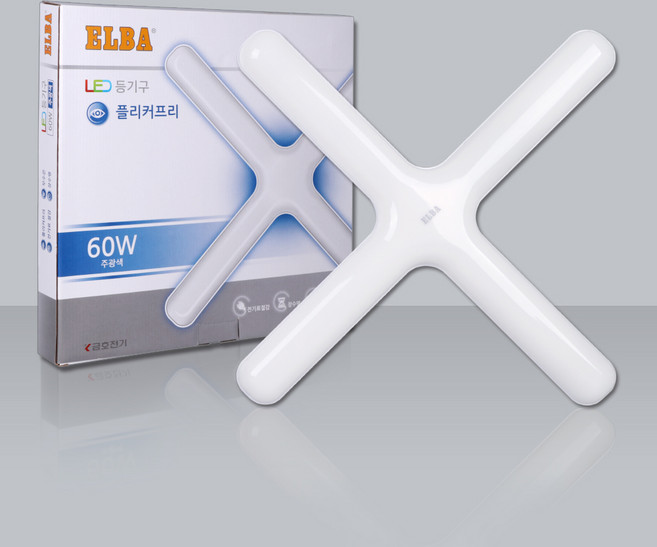 번개표 ELBA 십자등 60W, 1개