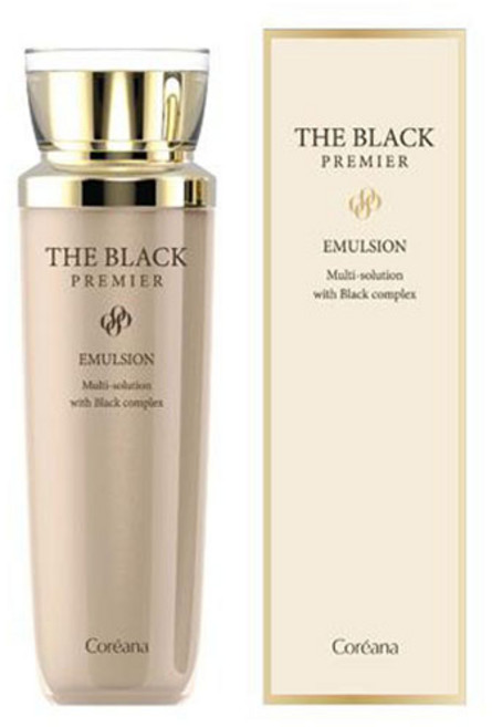 코리아나 더블랙 프리미어 에멀션, 140ml, 1개