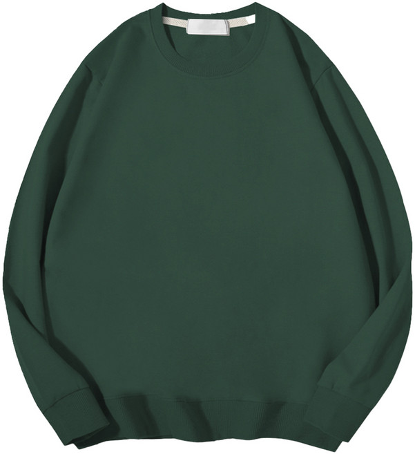 일루소 남녀공용 WD 무지 오버핏 맨투맨