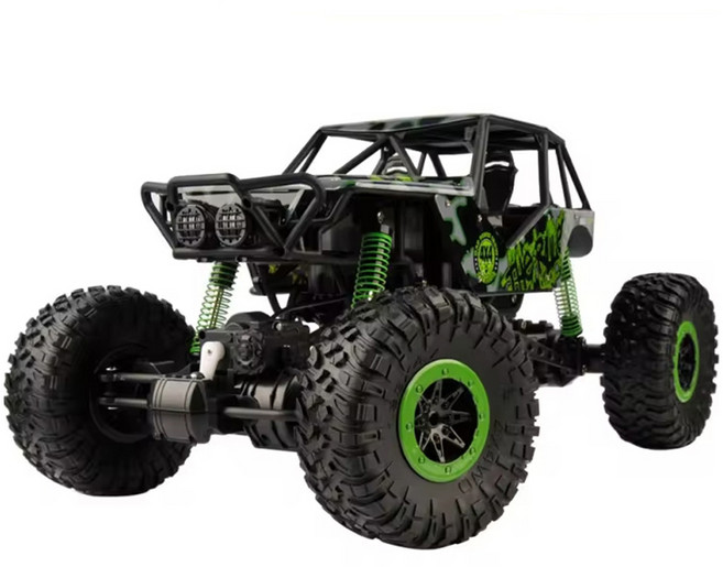 4WD 오프로드 RC카, 그린, 1개