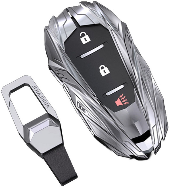 크로니클 cronic401 쉐보레 메탈 키케이스 리뉴얼 A타입, 실버, R009482370002-2