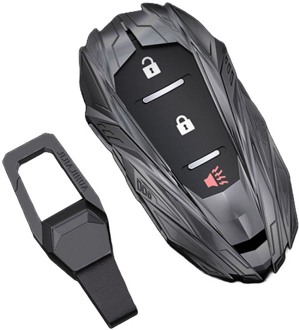 크로니클 cronic401 쉐보레 메탈 키케이스 리뉴얼 A타입, 그레이, R009482370002-1