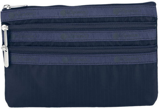 레스포색 쓰리집 코스메틱 파우치 7158