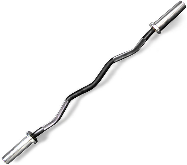 더스크랙 크롬 코팅 블랙호크 중량봉 바벨 1200mm, 9kg, 1개, MATTEBLACK