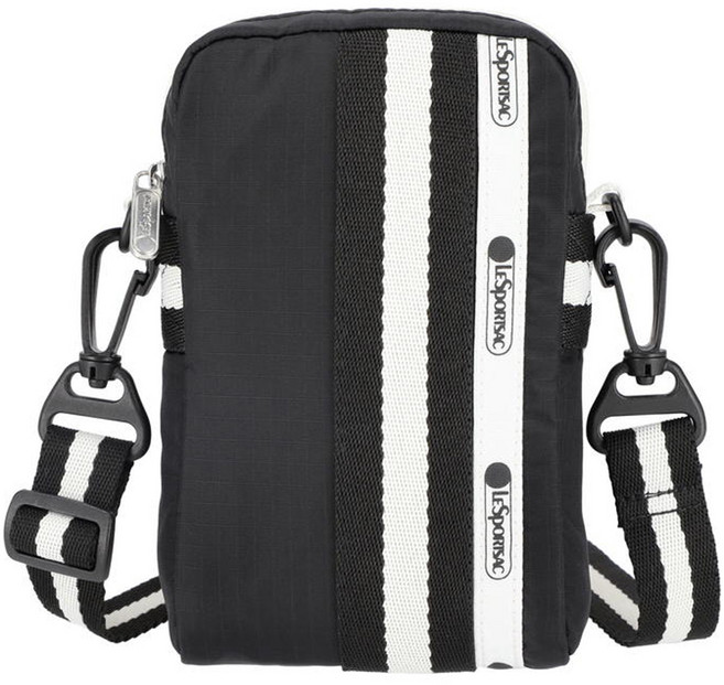 LESPORTSAC 力士保 迷你網格斜揹包 1398, Spectator 黑色(1398.E849)