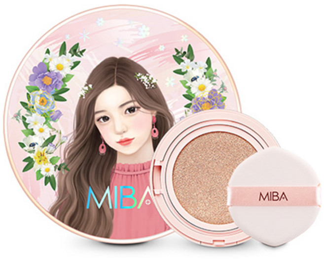 미바 왕쿠션 시즌2 본품 25g + 리필 25g, 23호 차분한피부, 1개