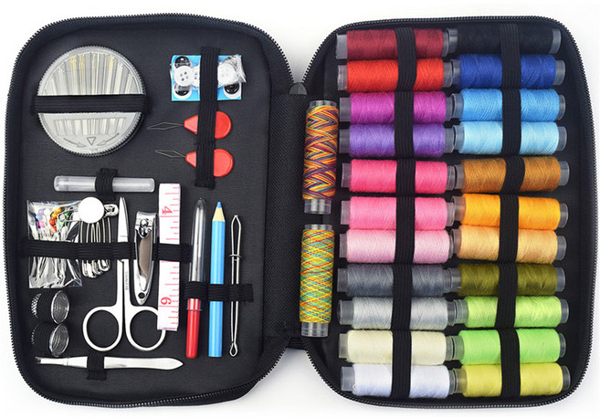 마켓플랜 98종 반짇고리세트, 혼합색상, 1세트