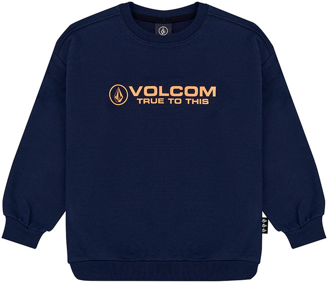 볼컴 아동용 에센셜 스톤 로고 맨투맨 VJPTMTD35003