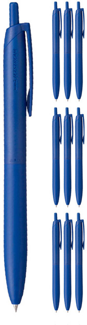 제트스트림 라이트 터치 잉크 볼펜 SXN-LS 0.5mm, 블루, 10개