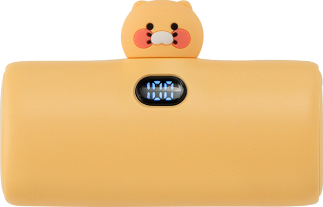 카카오프렌즈 빼꼼 도킹형 고속충전 보조배터리 5000mAh C타입, 단일상품(C타입), 춘식이