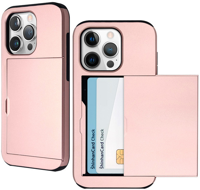 워너프 메탈 카드 범퍼 휴대폰 케이스