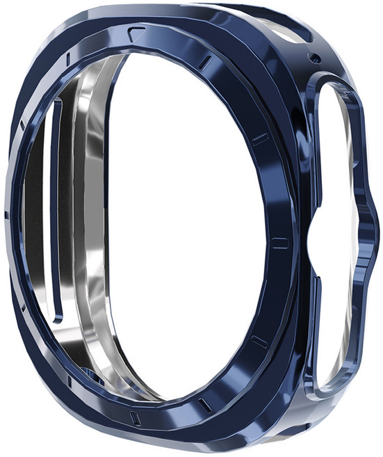 스페이스쉴드 TPU 사이드 범퍼 스마트워치 케이스, 미드나잇블루, 1개