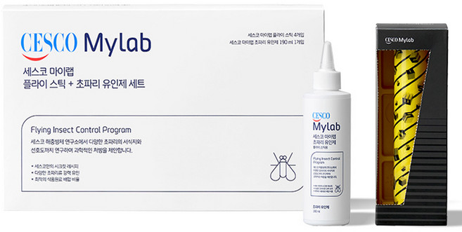 세스코마이랩 플라이스틱 유인제 4p 세트, 1개