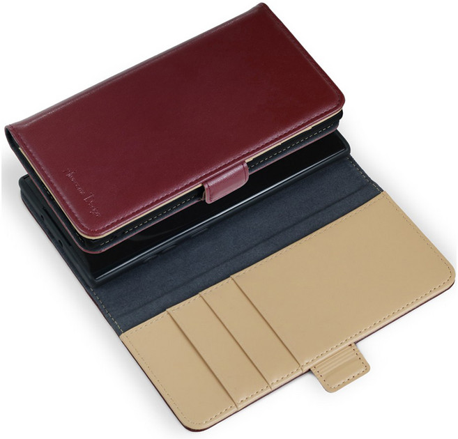 어썸디자인 수제 천연소가죽 프랑 지갑 휴대폰 케이스