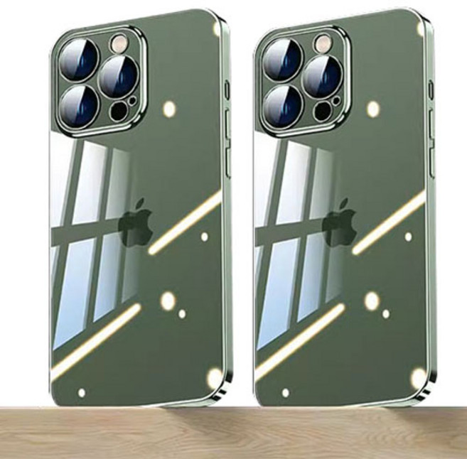 그래다다 강화 범퍼 가벼운 프리미엄 클리어 케이스 2p 세트