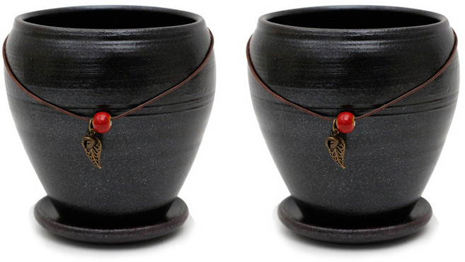 morningscent 수공예 옹기, A형, 2개