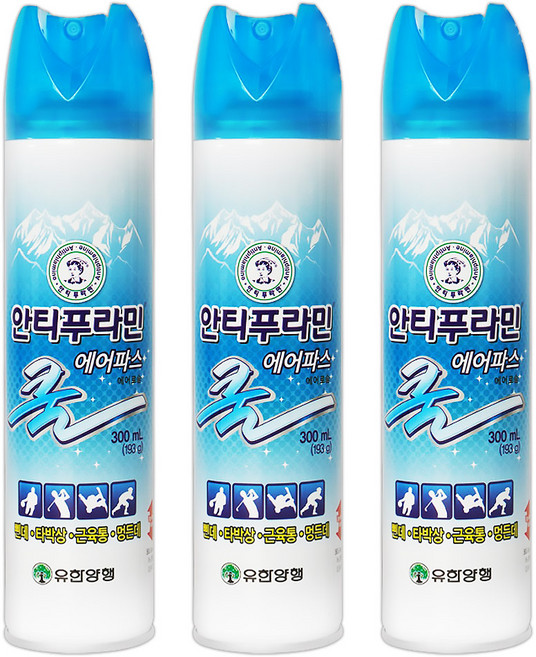 안티푸라민 쿨 에어파스 300mL, 1개입, 3개