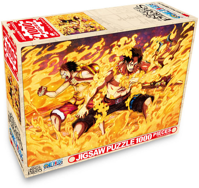 학산문화사 원피스 뒤는 맡겨둬 직소퍼즐, 1000피스, 혼합색상, 1개